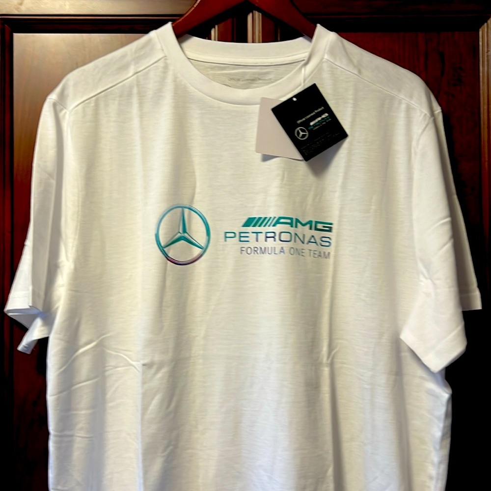 New Mercedes Benz AMG Petronas F1 Racer Lewis Hamilton Miami 2022 GP T-Shirt #44